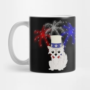 Independence Puppy Mug